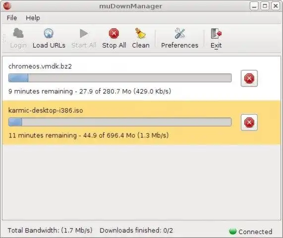 Download web tool or web app MuDownManager