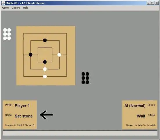 Download web tool or web app Muehle2D - Nine Mens Morris with AI