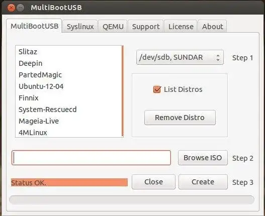 Télécharger l'outil Web ou l'application Web multibootusb