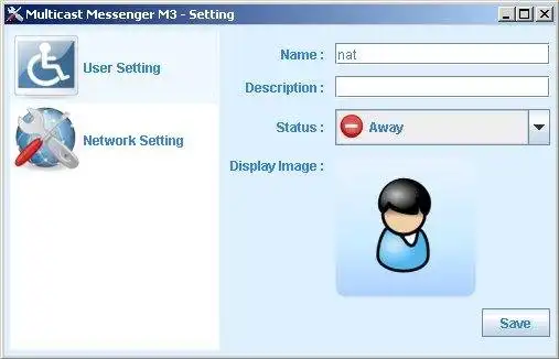 Muat turun alat web atau aplikasi web Multicast Messenger