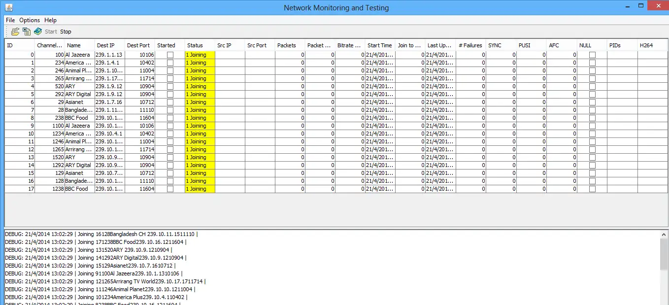 Mag-download ng web tool o web app Multicast Monitoring V5, Beta
