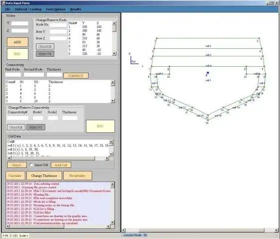 Unduh alat web atau aplikasi web Multicell Thin Walled Beam Analysis