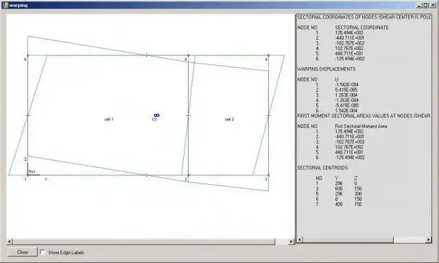 قم بتنزيل أداة الويب أو تطبيق الويب Multicell Thin Walled Beam Analysis