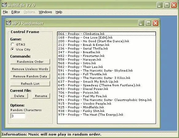 Download de webtool of webapp MultiEdit om online in Windows via Linux online te draaien