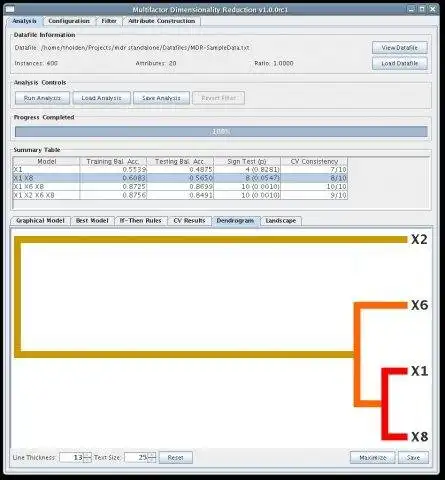 Download web tool or web app Multifactor Dimensionality Reduction
