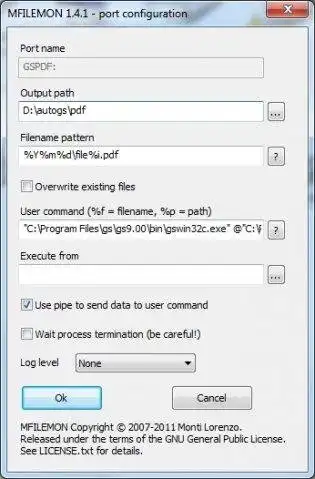 Завантажте веб-інструмент або веб-програму Multi File Port Monitor