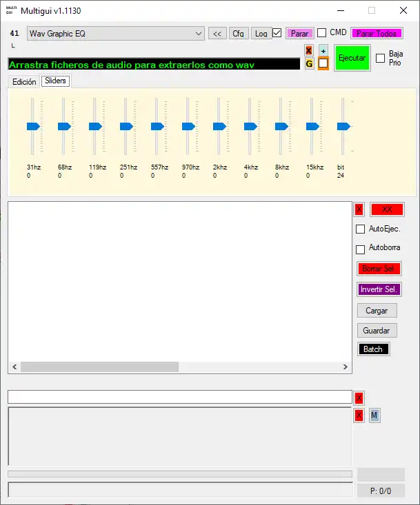 WebツールまたはWebアプリMultiGUIをダウンロードする