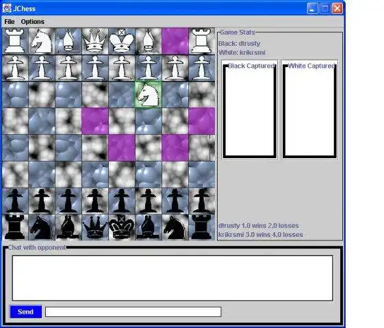 Download de webtool of webapp Multiplayer Chess w/ Move Help om in Windows online via Linux online te draaien