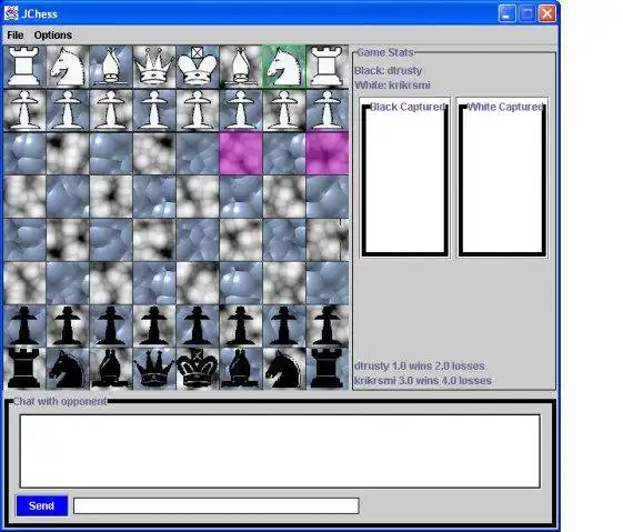 ابزار وب یا برنامه وب Multiplayer Chess w/Move Help را دانلود کنید تا به صورت آنلاین از طریق لینوکس در ویندوز اجرا شود