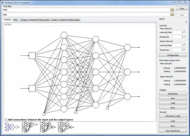 Télécharger l'outil Web ou l'application Web Multiple Back-Propagation (avec CUDA)