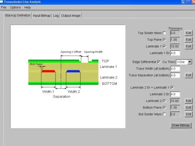 Download web tool or web app Multiple dielectric impedance calculator