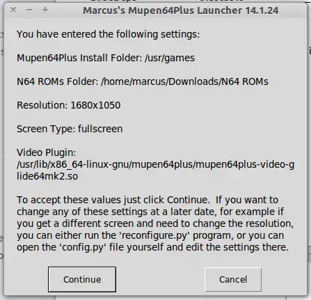 Загрузите веб-инструмент или веб-приложение Mupen64Plus-PyTK для работы в Linux онлайн