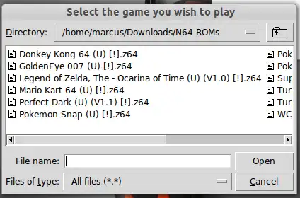 Download web tool or web app Mupen64Plus-PyTK to run in Linux online