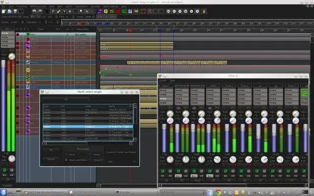 ดาวน์โหลดเครื่องมือเว็บหรือเว็บแอป MusE - Linux Music Editor