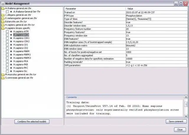 Mag-download ng web tool o web app Musite