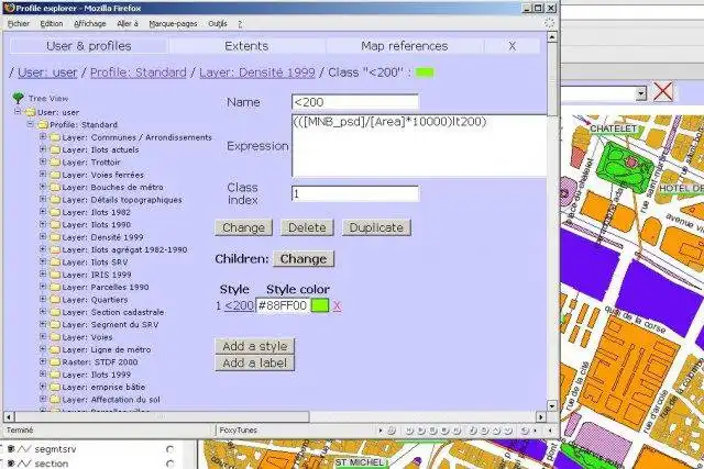 Baixe a ferramenta da web ou o aplicativo da web Musmap - um software GIS da web para rodar em Linux online