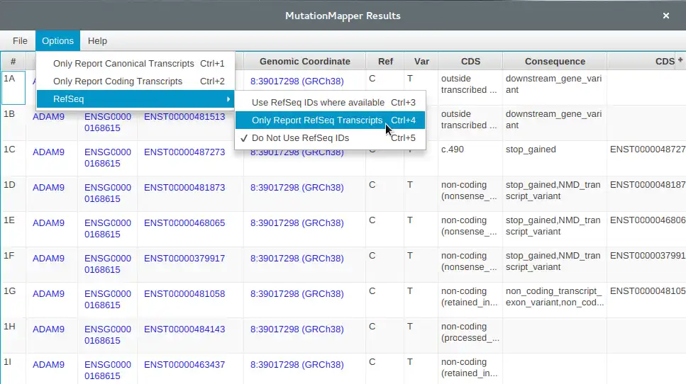 Download web tool or web app Mutation Mapper