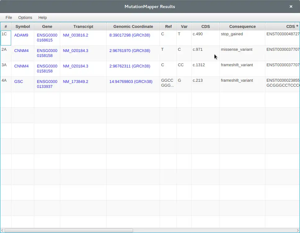 Download web tool or web app Mutation Mapper