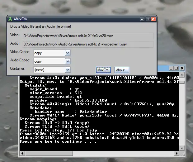 Download web tool or web app MuxEm