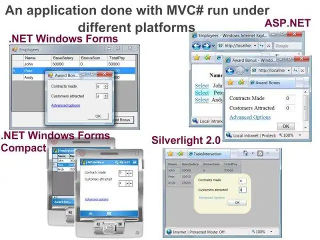 قم بتنزيل أداة الويب أو تطبيق الويب MVC #