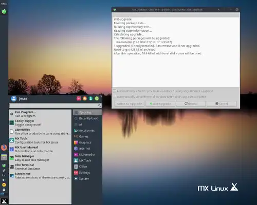 Free Mx Linux en línea