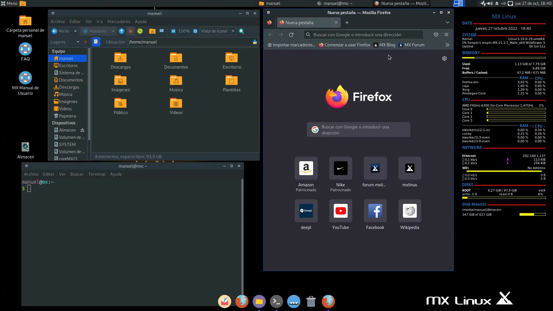 Descargar herramienta web o aplicación web MX-Linux Senpai Respins