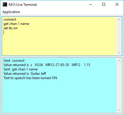Download web tool or web app MX Terminal