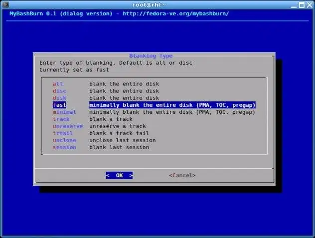 Download web tool or web app MyBashBurn