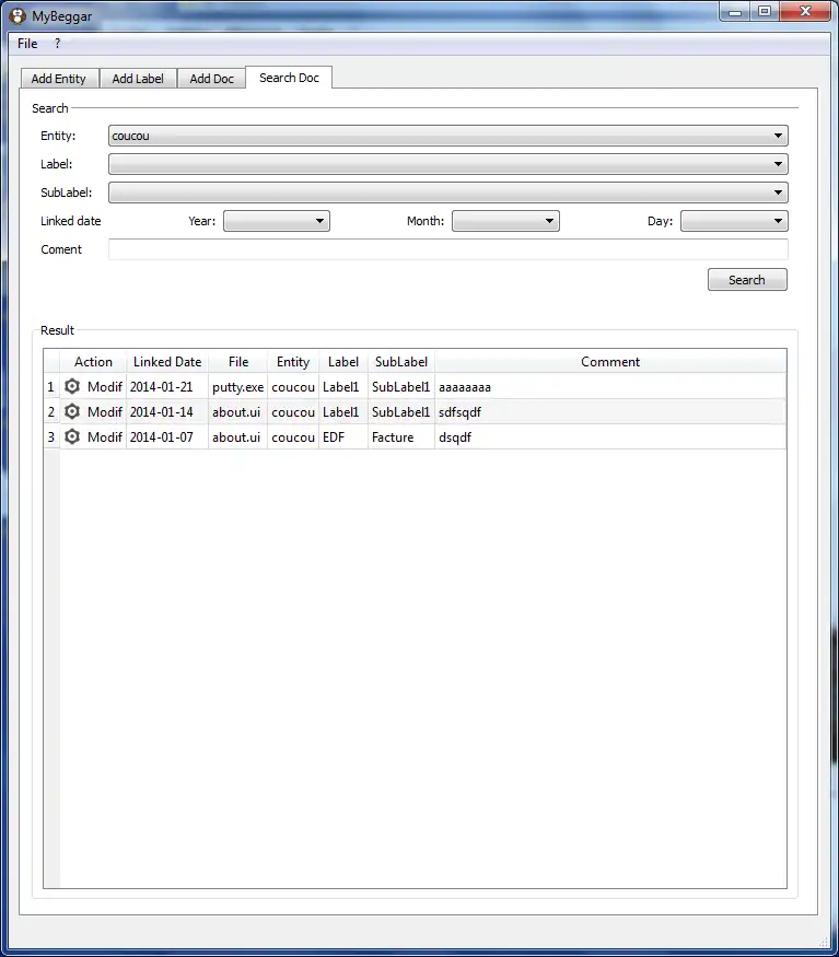 Download web tool or web app MyBeggar