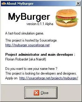 Muat turun alat web atau aplikasi web MyBurger untuk dijalankan dalam Windows dalam talian melalui Linux dalam talian