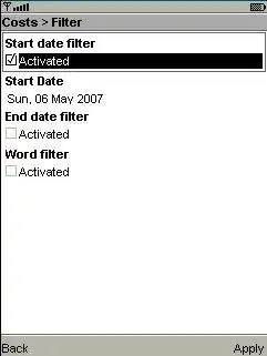 Download web tool or web app MyCosts