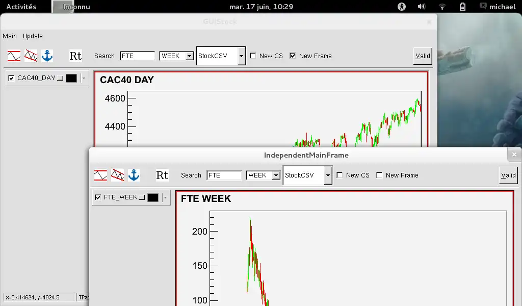 Scarica lo strumento web o l'app web myCStock