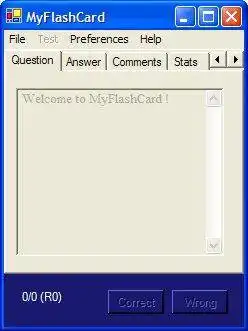 Download web tool or web app MyFlashCard