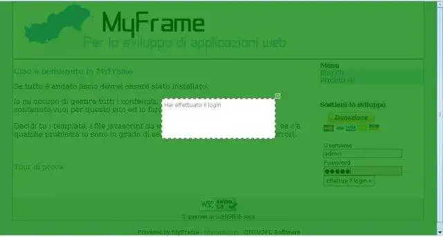 Download web tool or web app MyFrame CMS