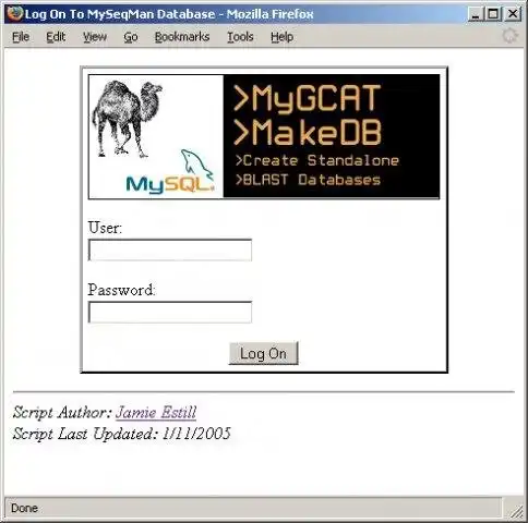Download web tool or web app MyGCAT
