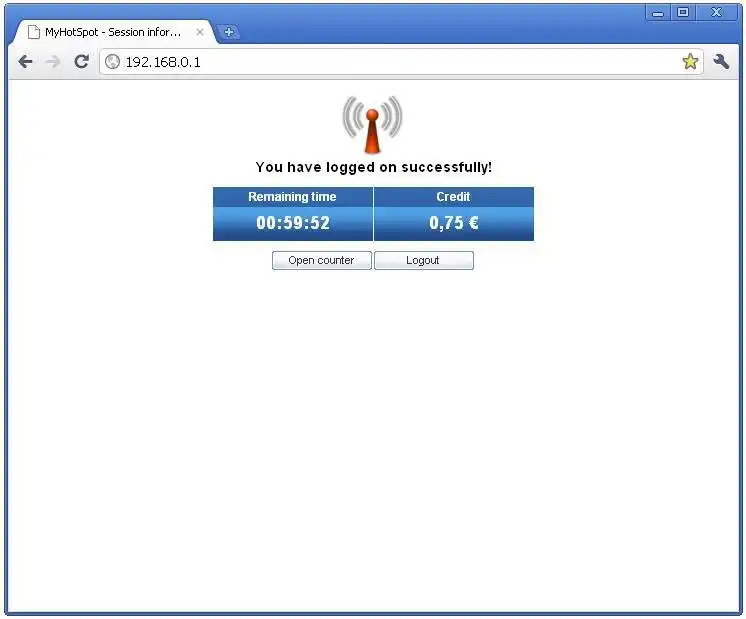 Unduh alat web atau aplikasi web MyHotspot