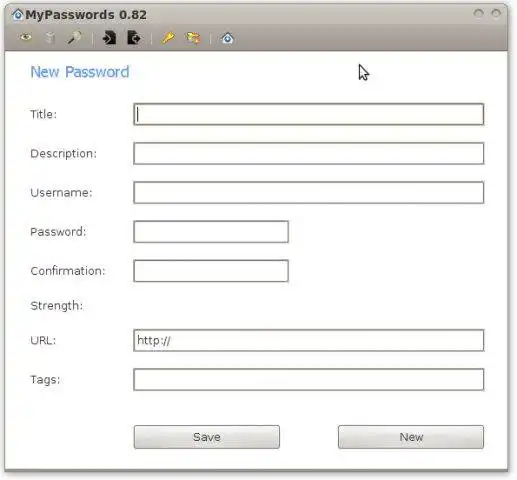 Download web tool or web app MyPasswords