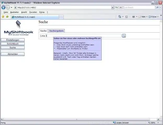 Загрузите веб-инструмент или веб-приложение MyShiftbook