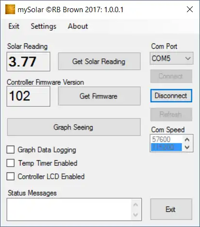 Download web tool or web app mySolarProjects to run in Windows online over Linux online