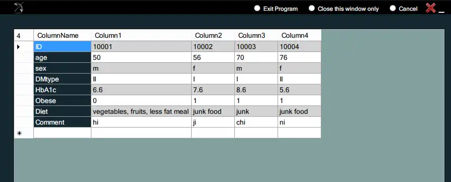 Download web tool or web app MySQL DB Editor