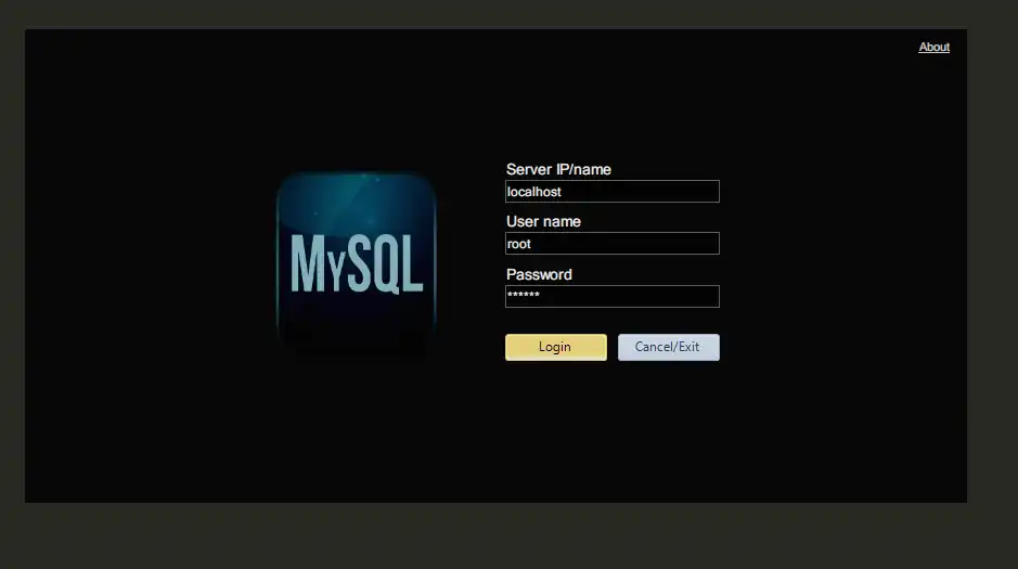 Завантажте веб-інструмент або веб-програму MySQL DB Editor