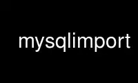 Run mysqlimport in OnWorks free hosting provider over Ubuntu Online, Fedora Online, Windows online emulator or MAC OS online emulator