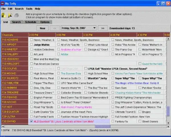 Download web tool or web app My Telly