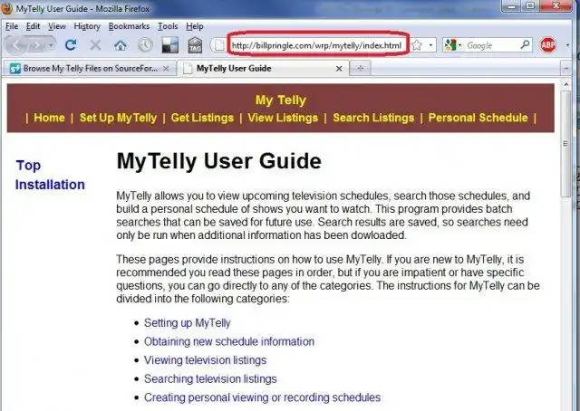 Завантажте веб-інструмент або веб-програму My Telly