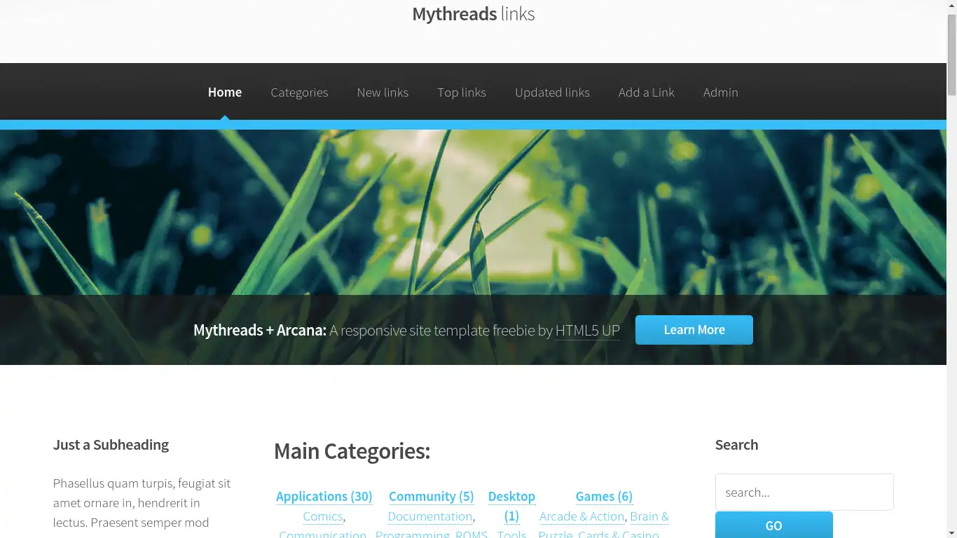 Download web tool or web app Mythreads