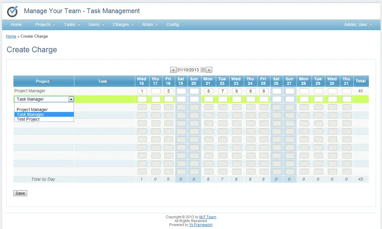 Download web tool or web app MyT - Project Management