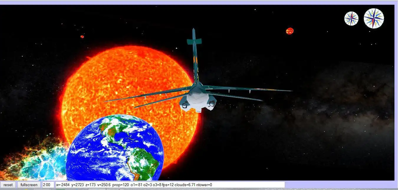 Descargue la herramienta web o la aplicación web mywebglflightspace_chung para ejecutar en Linux en línea