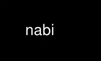 Run nabi in OnWorks free hosting provider over Ubuntu Online, Fedora Online, Windows online emulator or MAC OS online emulator