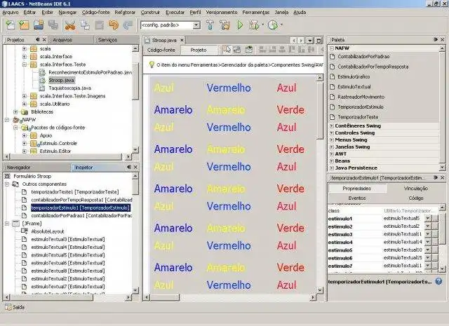 Download web tool or web app NAFW - Psychological Tests FrameWork to run in Linux online