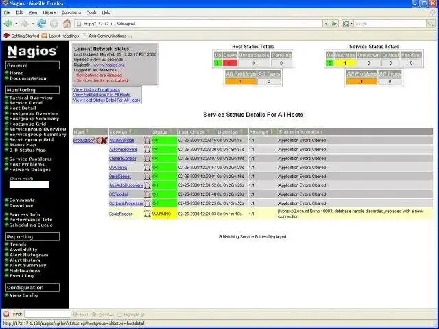 Descărcați instrumentul web sau aplicația web NagiosAppender